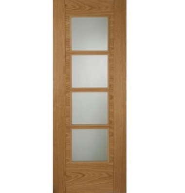 Oak ISEO 4 Light Semi Solid 44mm/FD30 (Prefinished)